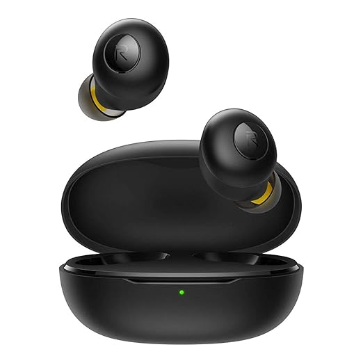 Buds Q Truly Wireless Bluetooth in Ear Earbuds with Mic (Black)