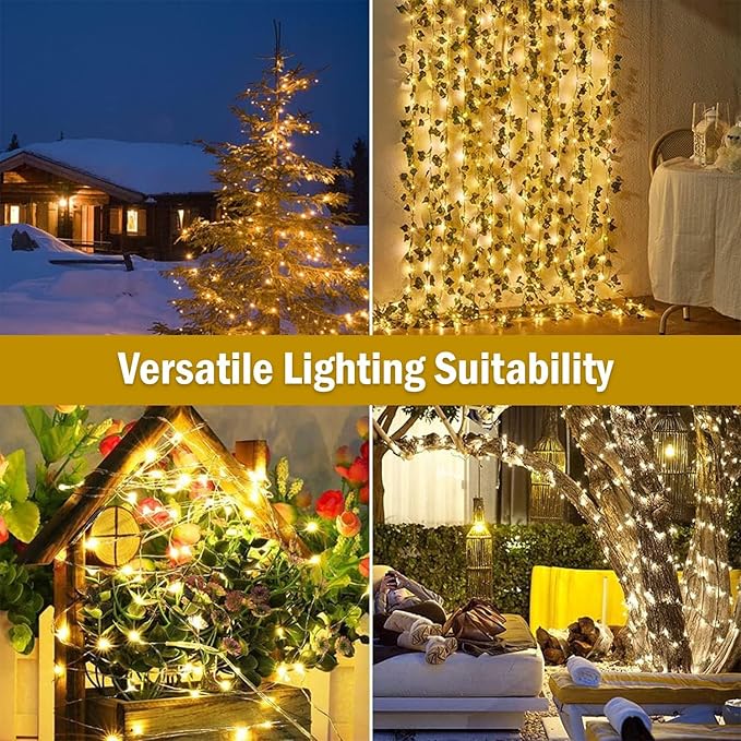 38 LED 10.5M Copper Power Pixel String Light | 360° Fairy Serial Jhalar Lights for Home Decoration | Diwali Lights for Decoration, Christmas, Wedding, Party & Garden