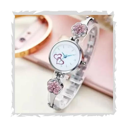 Flower Stone Studded Gift on Girls Watch for Women Analog Watch for Women Pack of 1