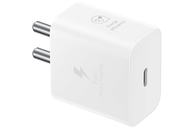 Original 25W Type-C Travel Adaptor Without Cable, White