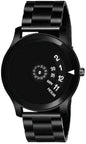 Black Diffrent Dial Pu Speedbelt Analog Watches Pack of 1 for Men for Girl for Boy Pack of 1
