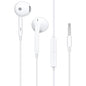 Wired On Ear Headphones with Mic (White)