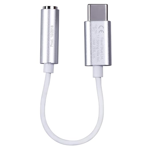 USB Type-C to 3.5mm Audio Headphone Jack Adapter