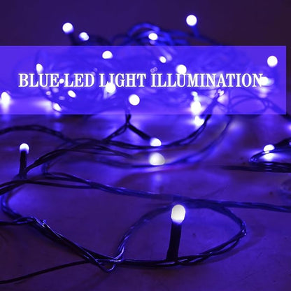 38 LED 10.5M Copper Power Pixel String Light | 360° Fairy Serial Jhalar Lights for Home Decoration | Diwali Lights for Decoration, Christmas, Wedding, Party & Garden (Pack of 1, Blue)