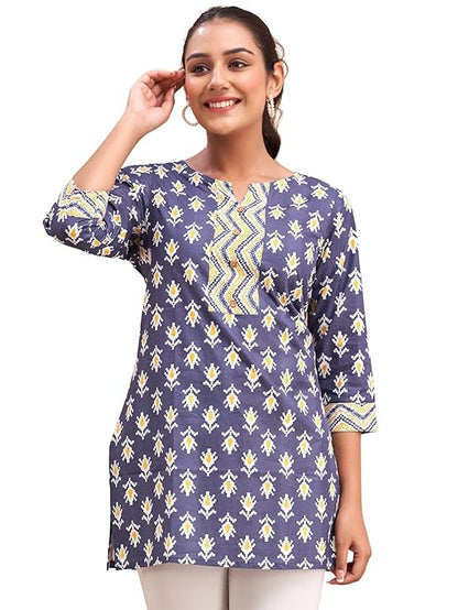 Women Cotton Printed Short Kurti | Short Kurti for Women