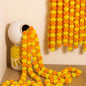 Artificial Marigold Garland Flowers for Decoration – 5 Feet Long (Pack of 5)