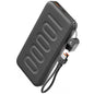 10000mAh Slim & Compact Powerbank with in-Build Type C Cable, 22.5W Fast Charging, USB & Type C Output, Power Delivery, Quick Charge for iPhone, Android & Tablets, Earbuds