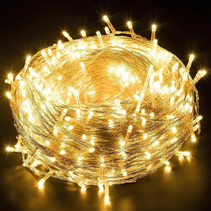 38 LED 10.5M Copper Power Pixel String Light | 360° Fairy Serial Jhalar Lights for Home Decoration | Diwali Lights for Decoration, Christmas, Wedding, Party & Garden