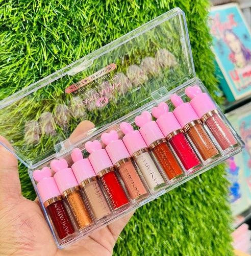 GEOMATERY LIPSTICK SET OF 10